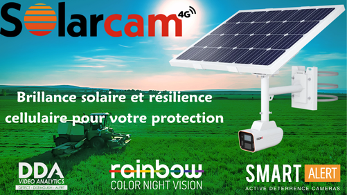 Caméra IP solaire 4G