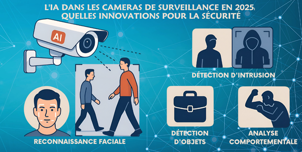 L’IA dans les caméras de surveillance en 2025 : quelles innovations pour la sécurité ?